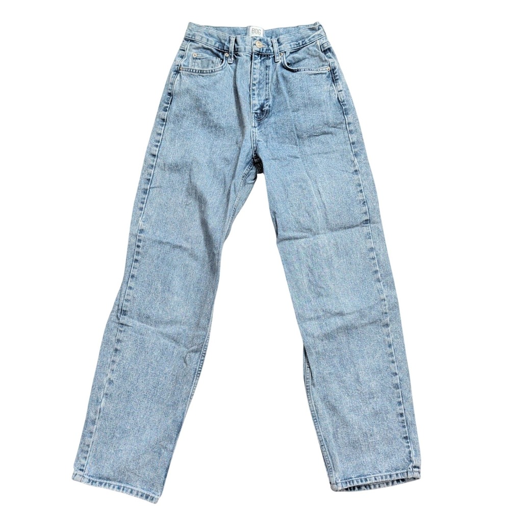 BDG Urban Outfitters High Rise Baggy Jeans Size 28 Light Wash Wide Leg